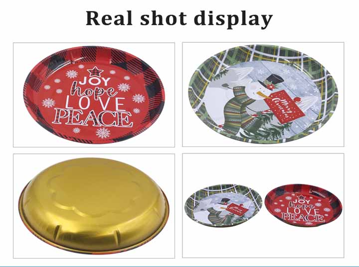Round Tin Tray Round Tin Tray