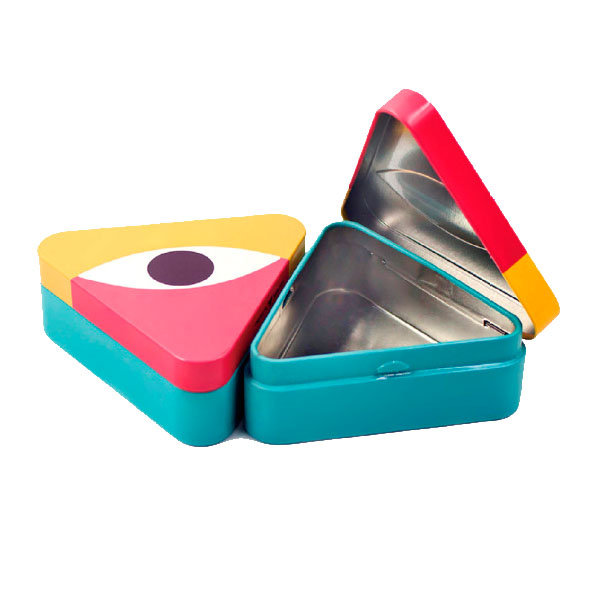 Triangle Marijuana Tin Box