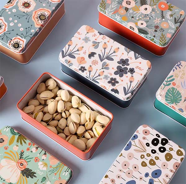 nut tin box