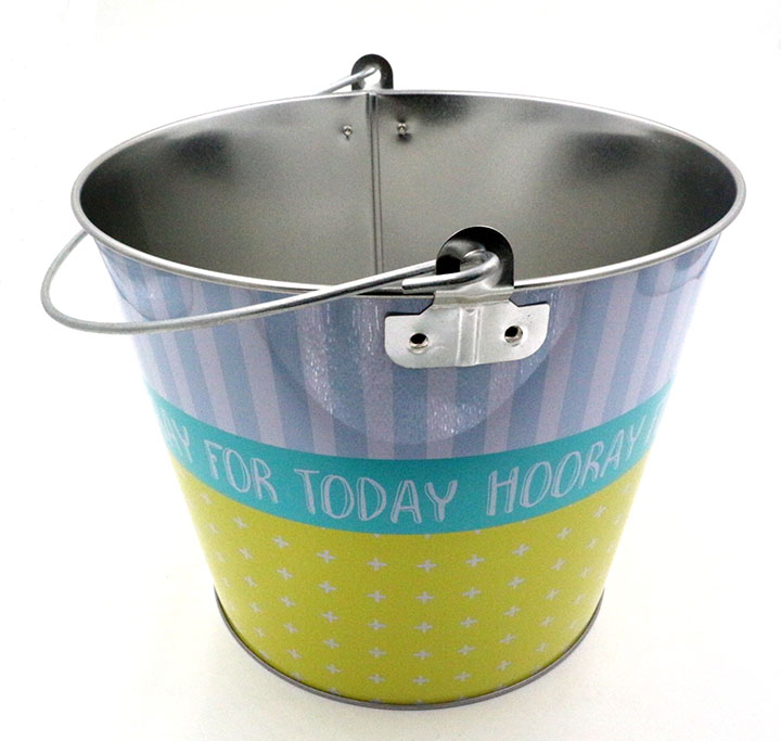 Tin Bucket & Trash Can - TMI822 Tin Bucket & Trash Can - TMI822